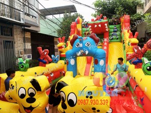 nha hoi nha phao lâu đài ld-357b